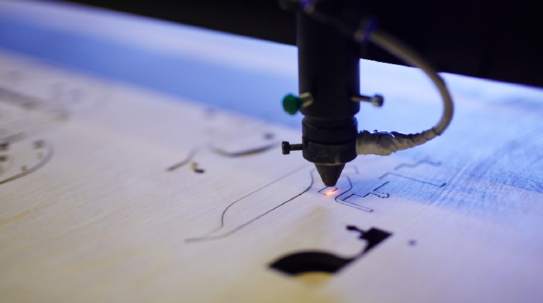 Personalized corporate gifts featuring high-resolution laser logos