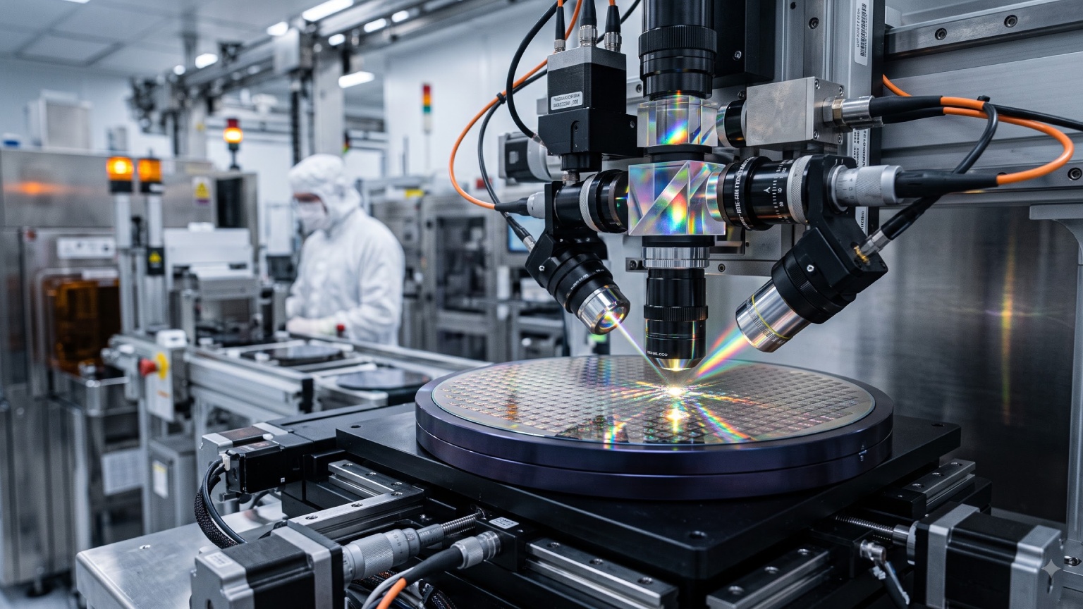 Accelerating semiconductor wafer metrology using supercontinuum white light lasers and local optics consulting